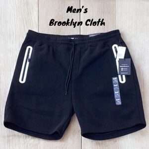 MENS NWT BROOKLYN CLOTH 7” SHORTS BLACK XL